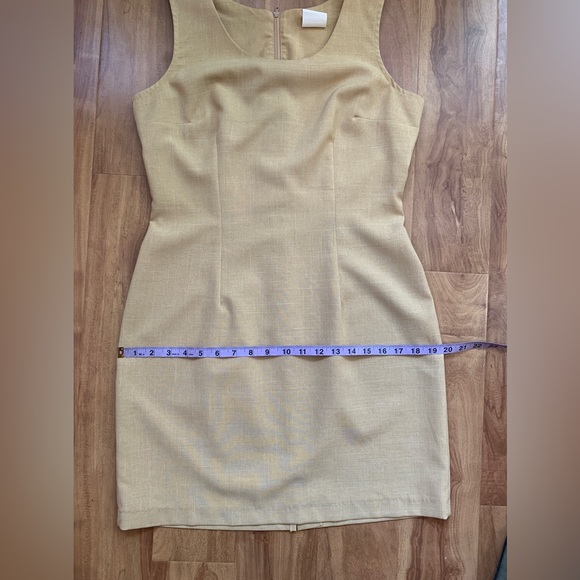 Vintage Tan 2 Piece 'Jessica' Mini Dress & Jacket Set - Picture 11 of 16